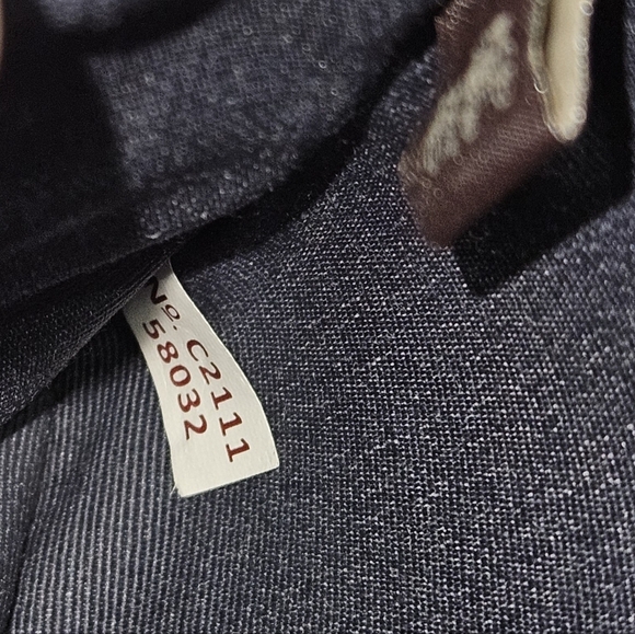 Coach #58032 Leather Wristlet-Powder Blue - Picture 2 of 7